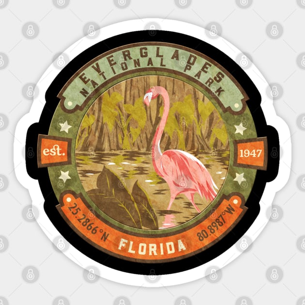 Everglades National Park Florida Sticker by JordanHolmes